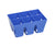 6-Cell Tray Inserts, durable, colorful and ideal for growing different plants