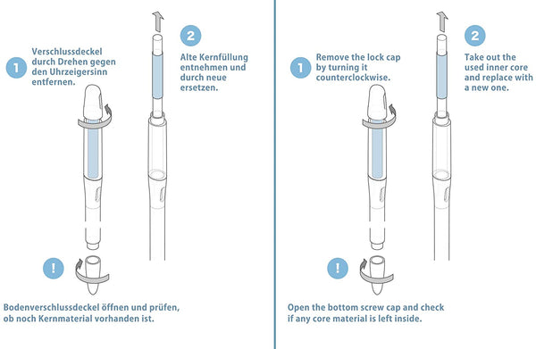 Moisture Indicator Refill core - set of 2 (Refill Core only)