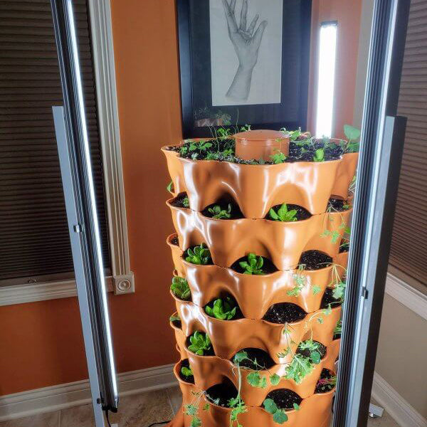 Ultra Efficient LED Grow Light watt) – Garden Tower